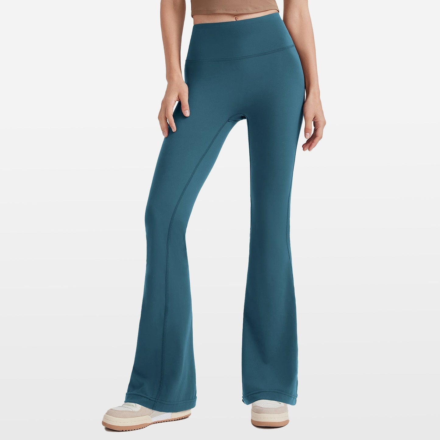 Serena - Pantalones casuales con pierna de campana