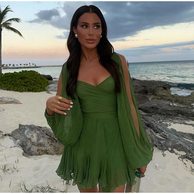 Vestido Verde Chic