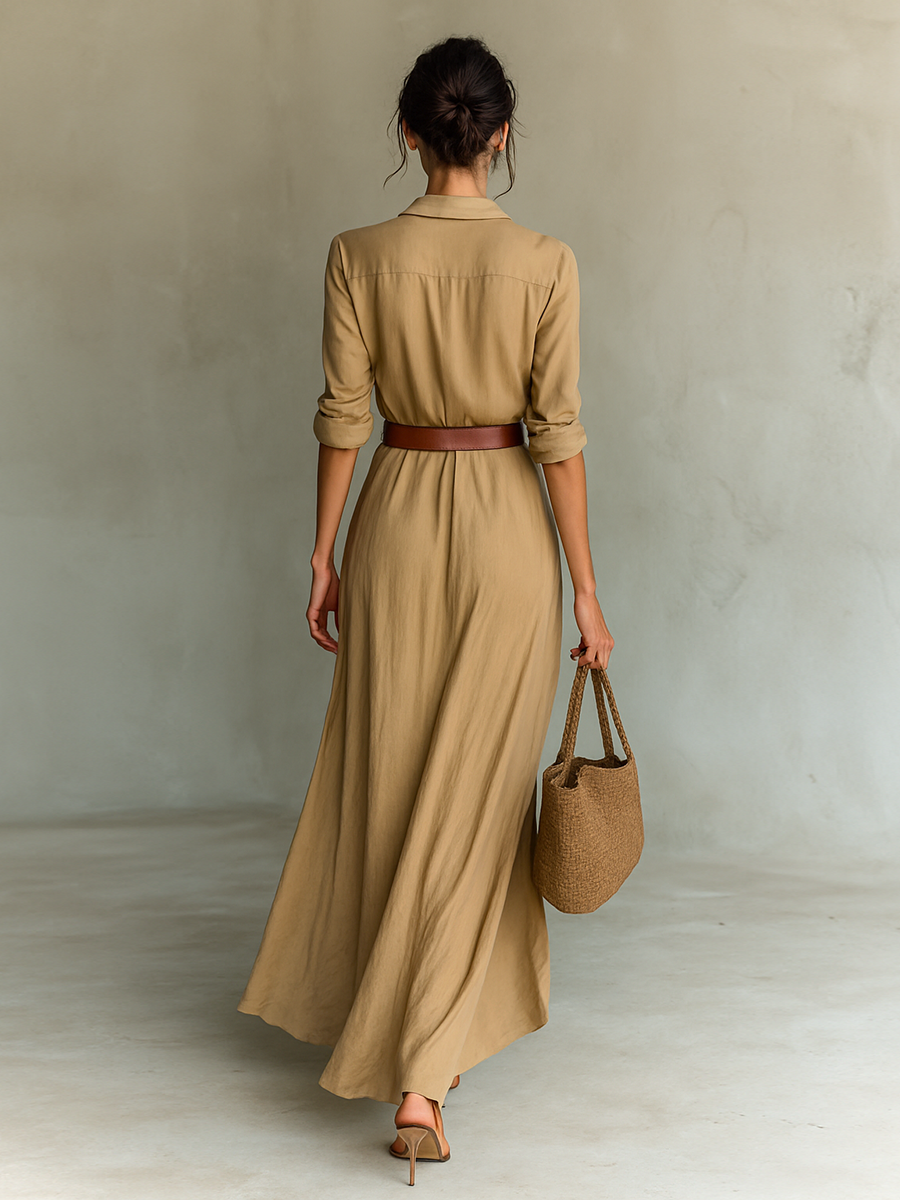 Abito Maxi Setoso Afrodite