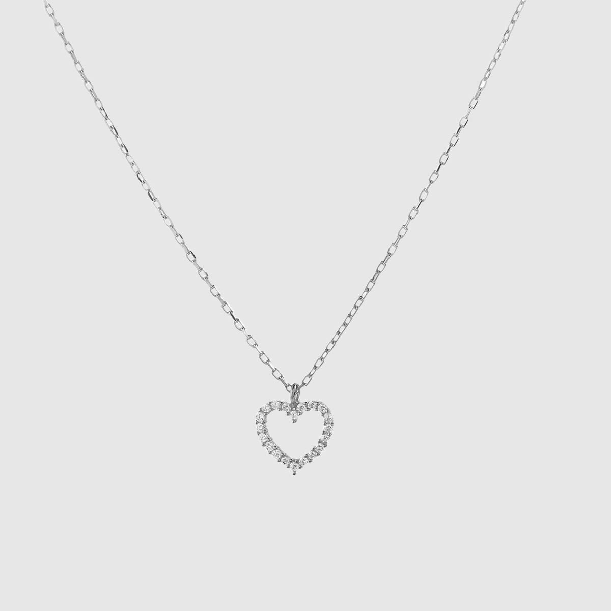Collana a forma di cuore