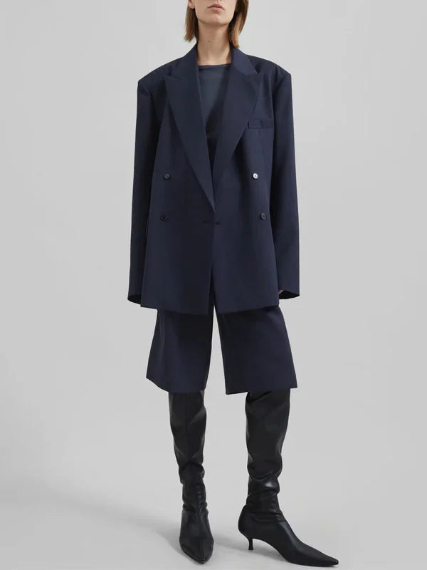 Sofia | Blazer Doppiopetto Blu Marino
