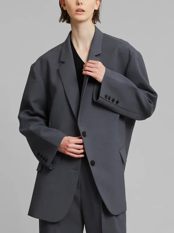 Sofia | Blazer Gris Oversize