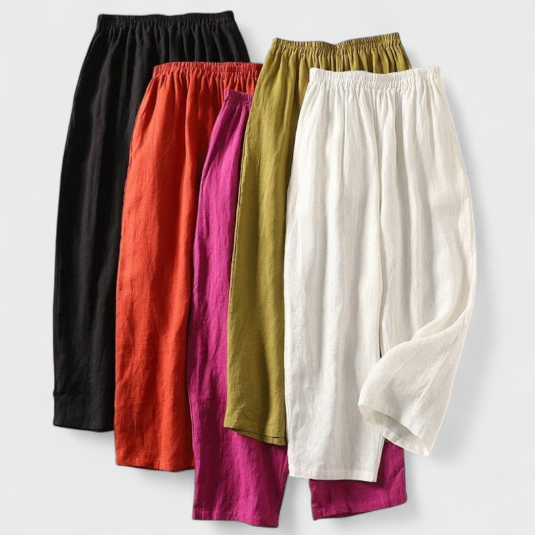 Esther - Pantalones de lino