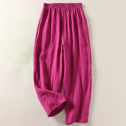 Esther - Pantalones de lino