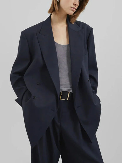 Sofia | Blazer Doppiopetto Blu Marino