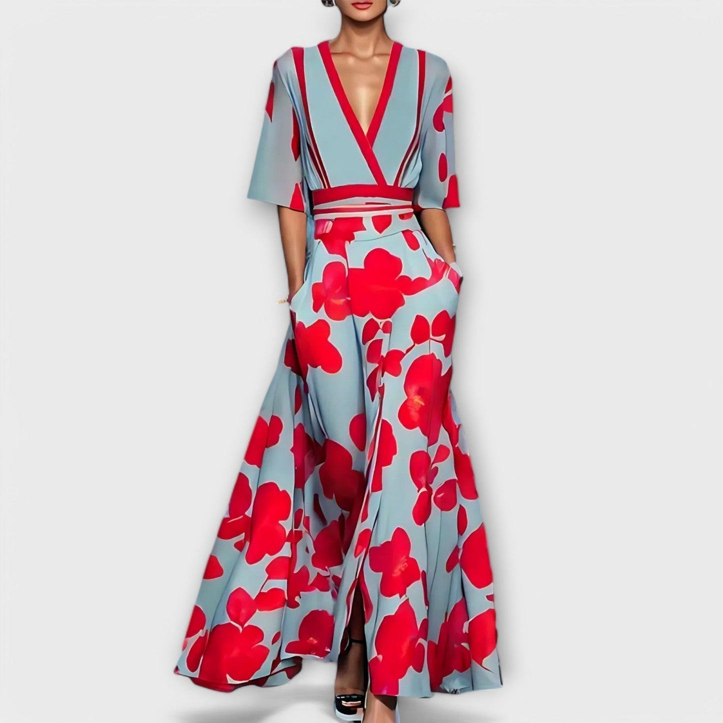 Elise - Abito Elegante a Fiori
