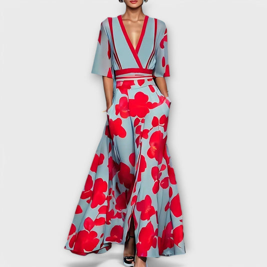 Elise - Abito Elegante a Fiori