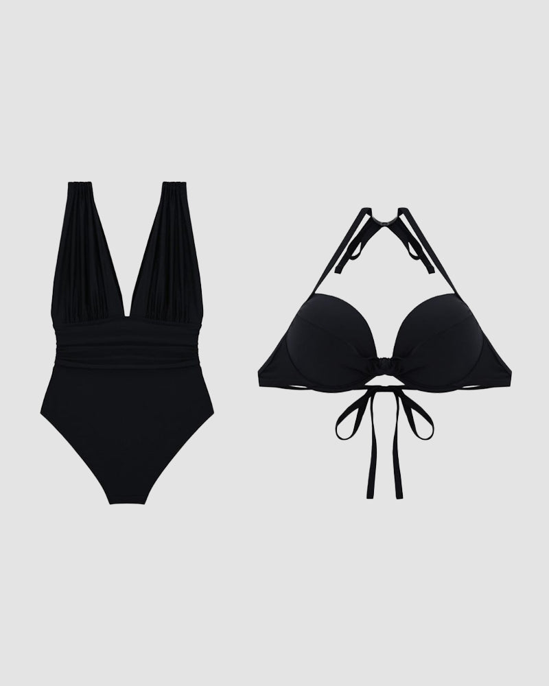 Karina | Costume da bagno con effetto controllo della pancia