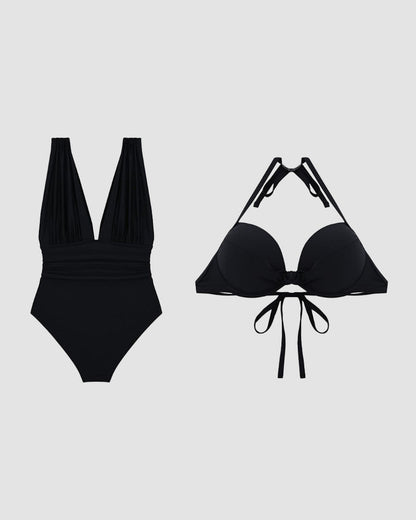Karina | Costume da bagno con effetto controllo della pancia