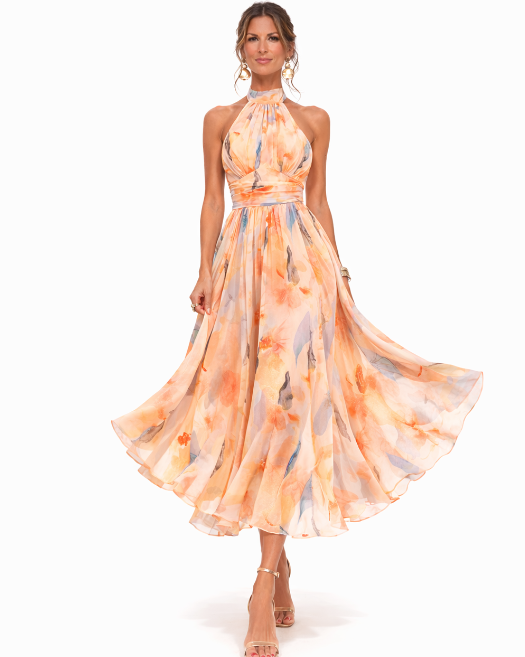 Aurora | Vestito Elegante con Collo Halter