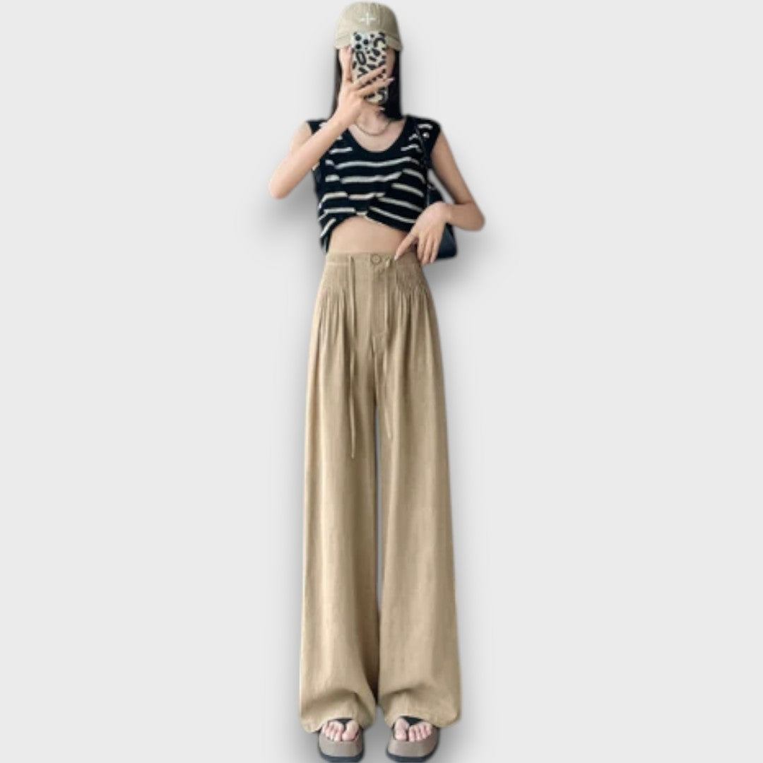 Arvena – Pantalones de Lino Livianos