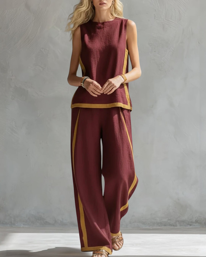 Leila - Completo Elegante di Due Pezzi