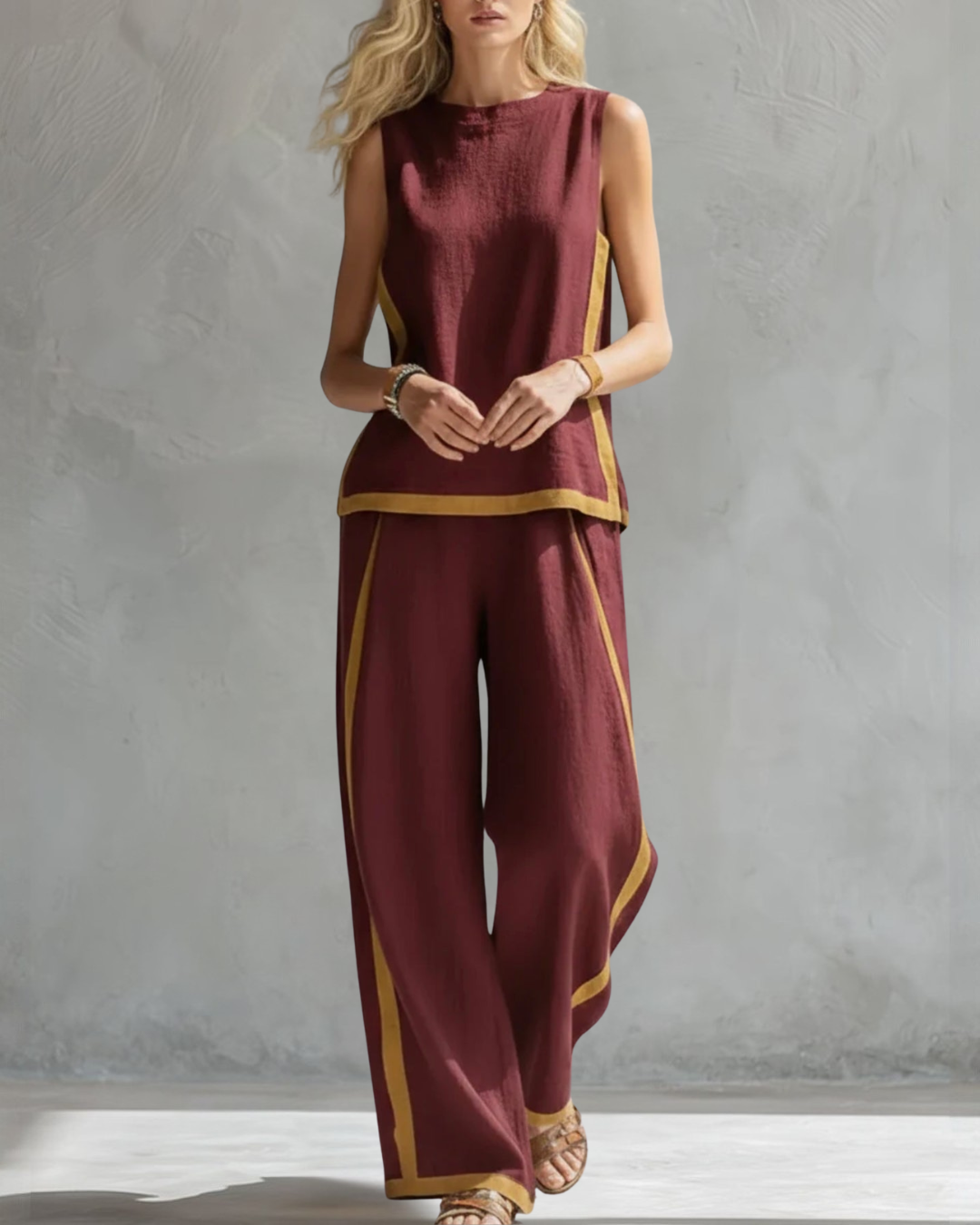 Leila - Completo Elegante di Due Pezzi