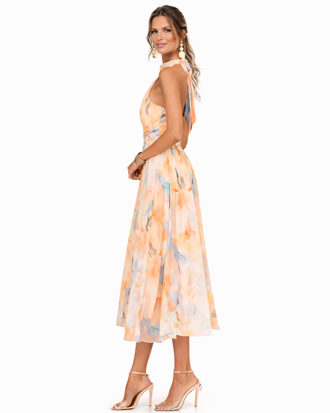 Aurora | Vestito Elegante con Collo Halter