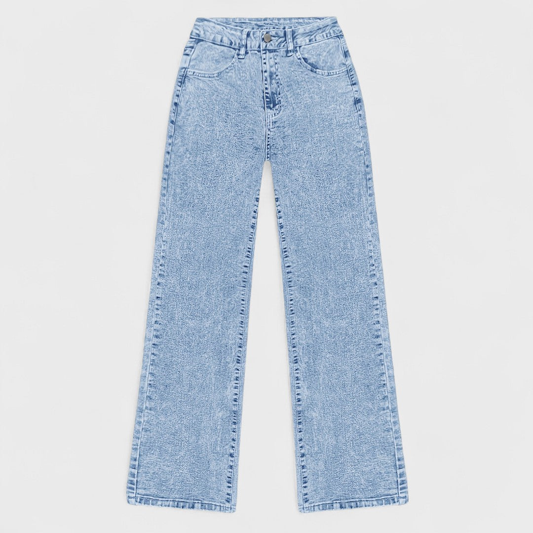 Mara - Jeans rectos anchos de mujer