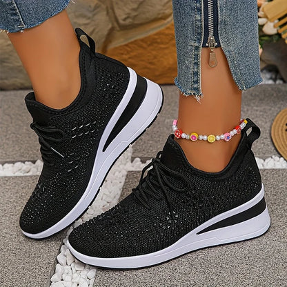 Giselle – Zapatos ortopédicos con strass brillantes