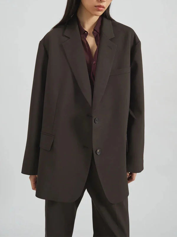 Sofia | Blazer Oversized Doble Pecho "Poder de la Tierra"
