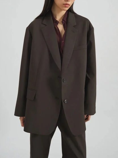 Sofia | Blazer Oversized Doble Pecho "Poder de la Tierra"