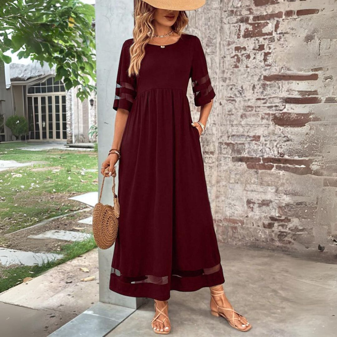 Aubrée – Vestido midi favorecedor
