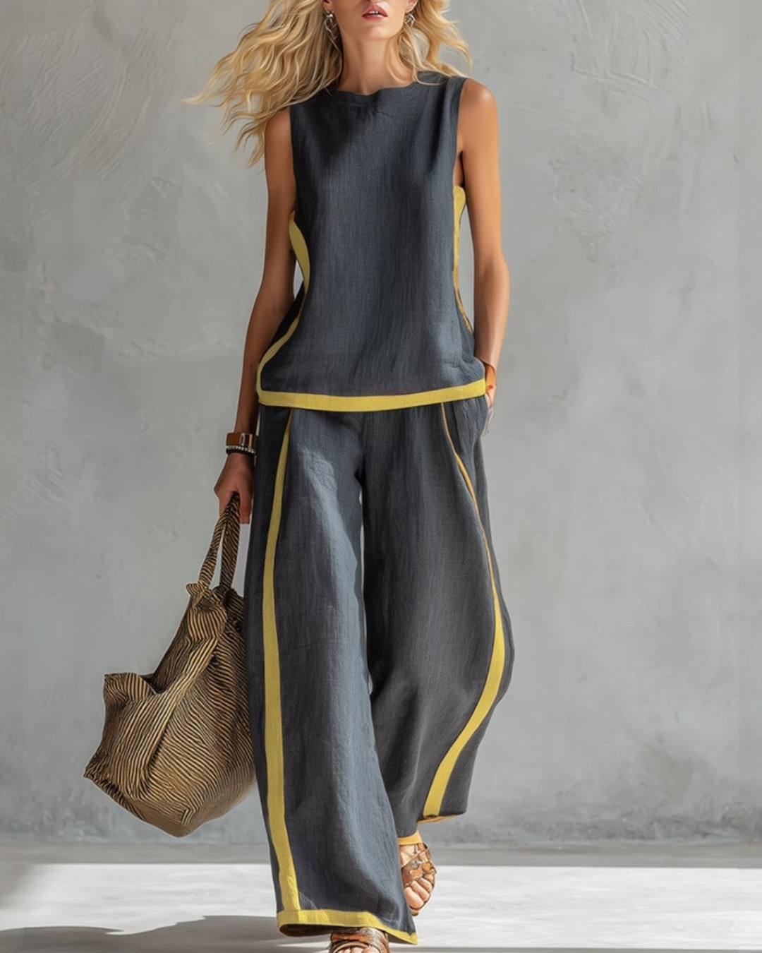 Leila - Completo Elegante di Due Pezzi