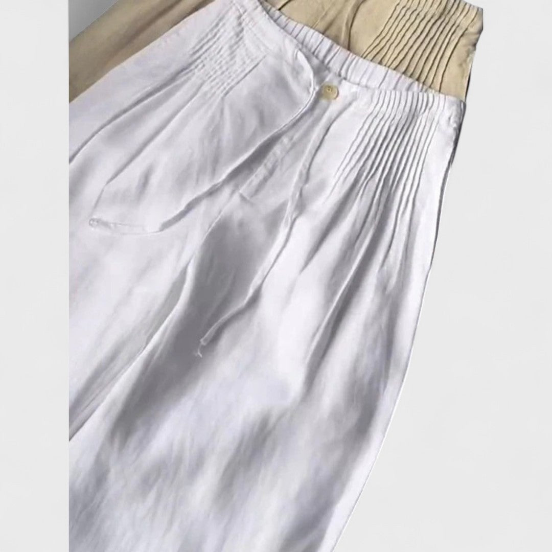 Isalie - Pantalones de pierna ancha