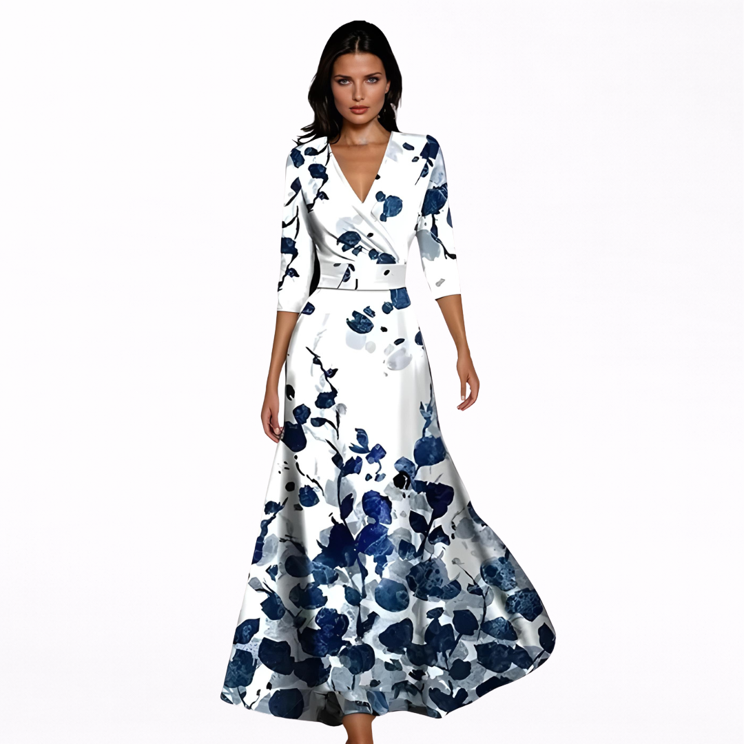 Emilia | Elegante Maxi Vestido Floral