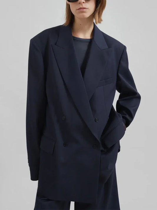 Sofia | Blazer Doppiopetto Blu Marino
