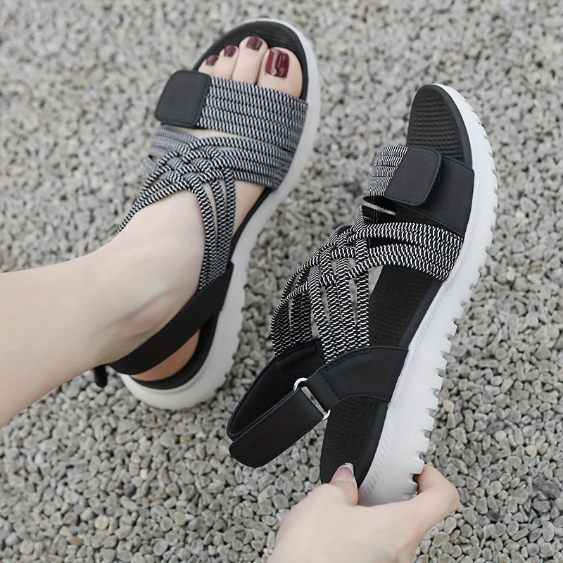 Soline | Sandali Sport-Chic con Suola Alta