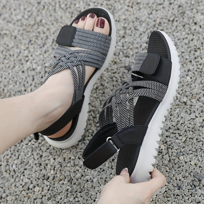 Soline | Sandali Sport-Chic con Suola Alta