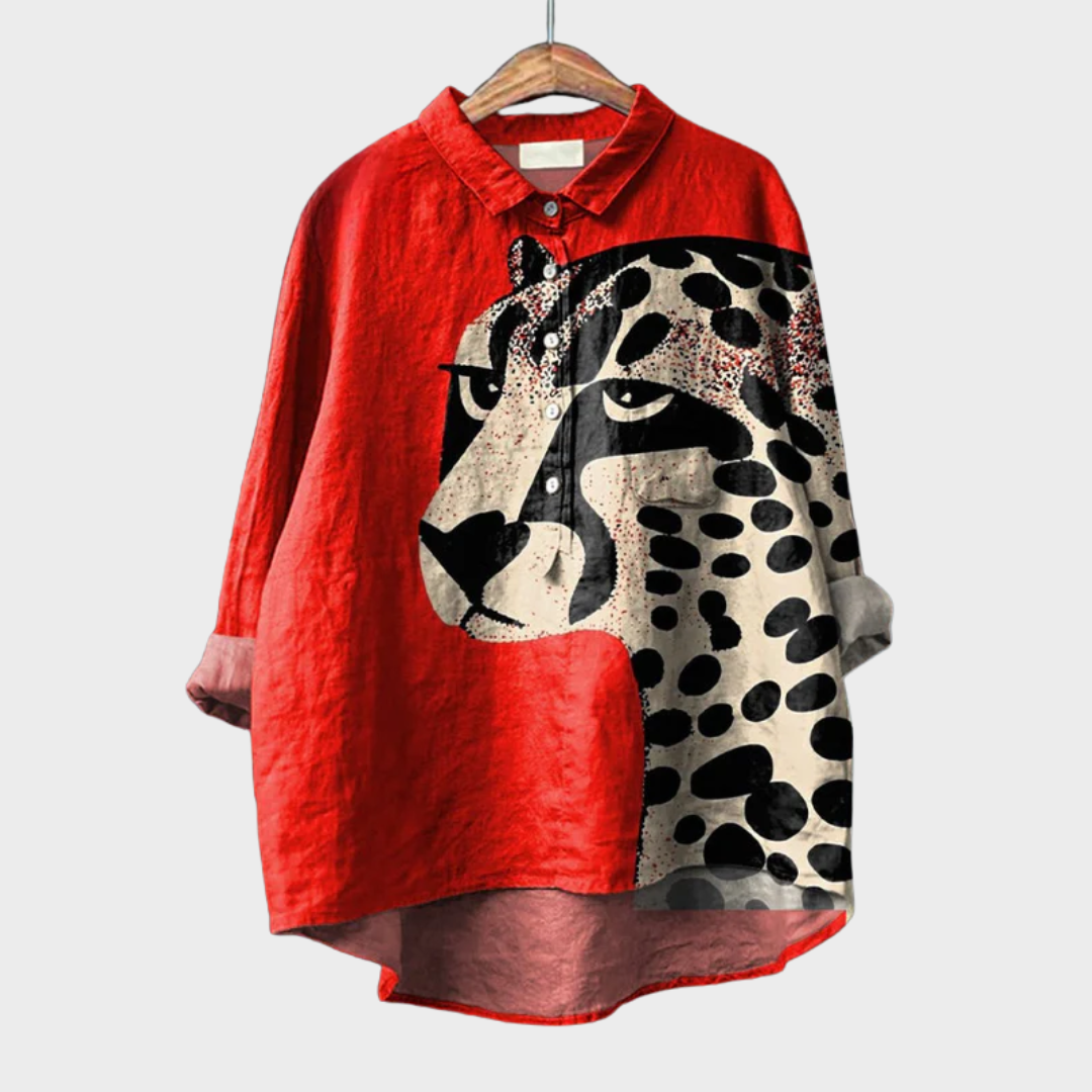 Nala | Elegante Blusa Estiva en Lino