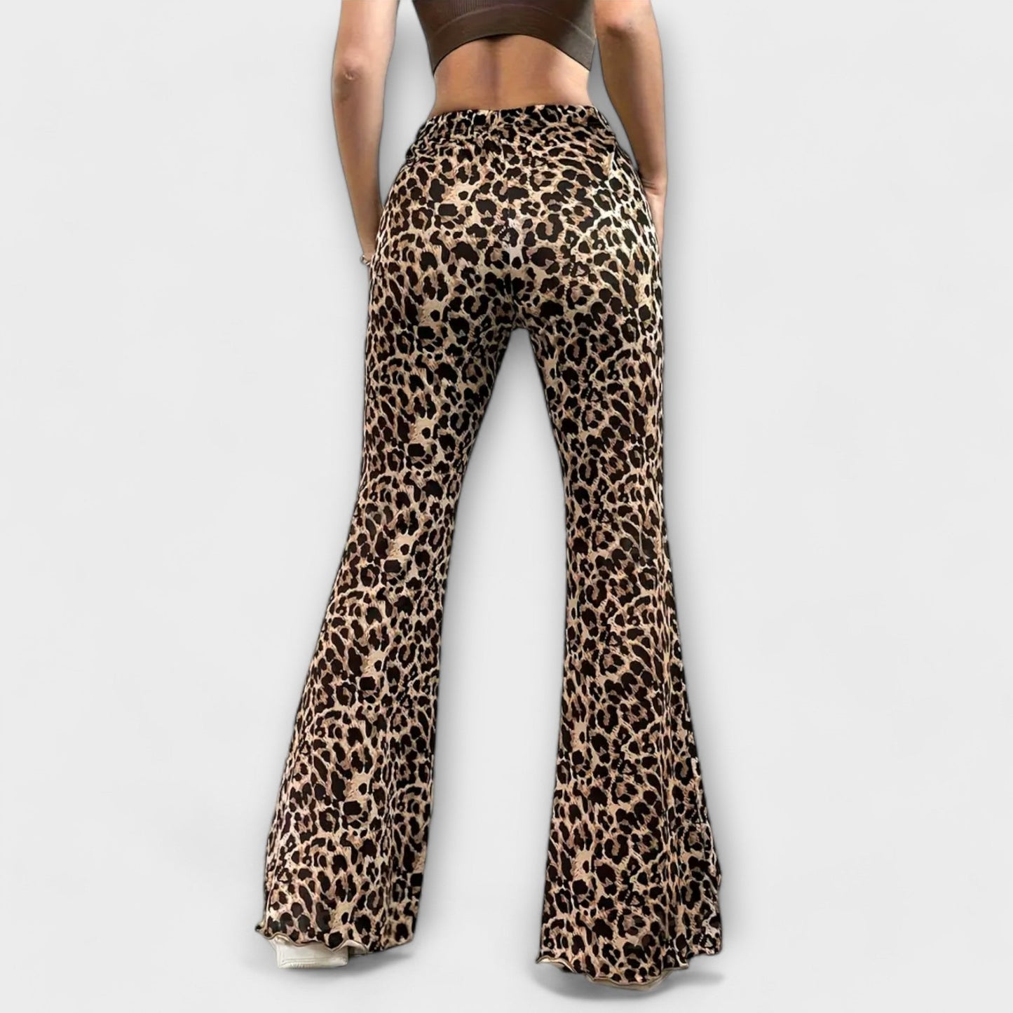 Pantalones Bootcut Leopardo