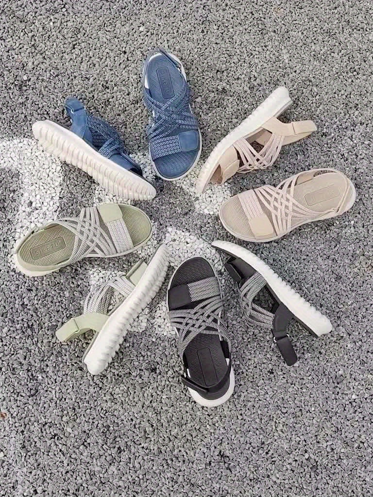 Soline | Sandali Sport-Chic con Suola Alta