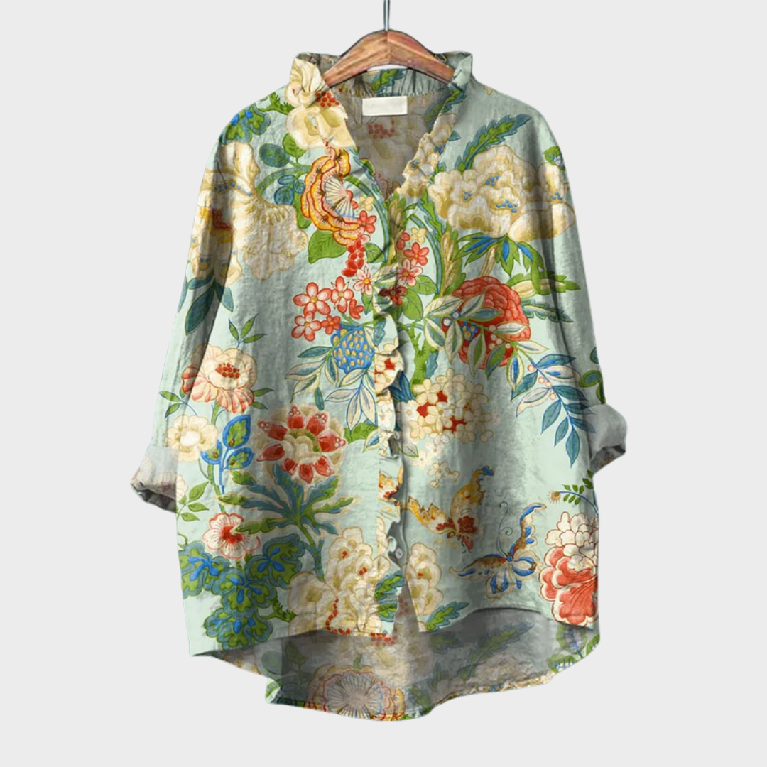 Grace | Blusa Elegante de Lino para el Verano