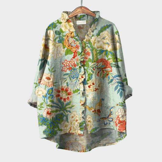 Grace | Blusa Elegante de Lino para el Verano