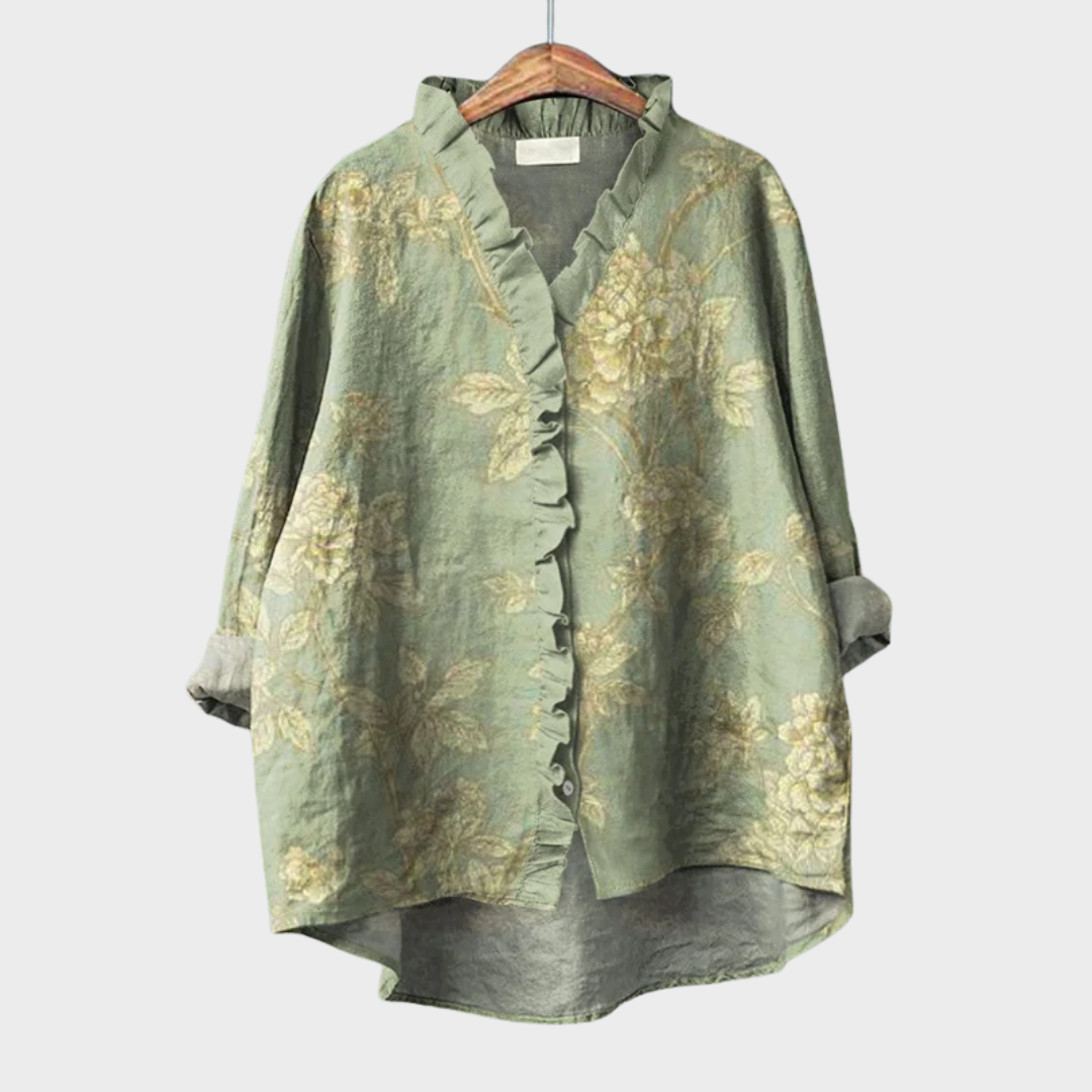 Rosalinde | Elegante Blusa de Verano en Lino