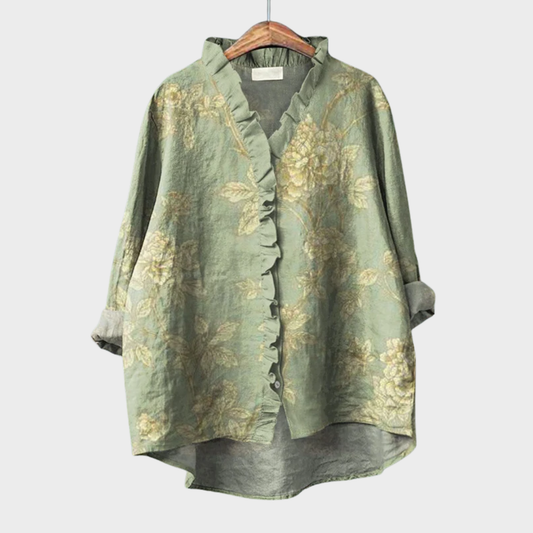Rosalinde | Elegante Blusa de Verano en Lino