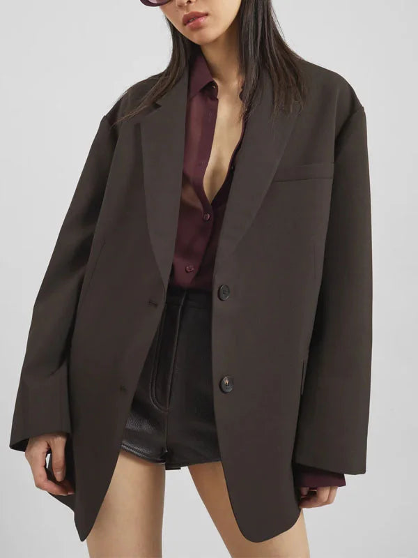 Sofia | Blazer Oversized Doble Pecho "Poder de la Tierra"