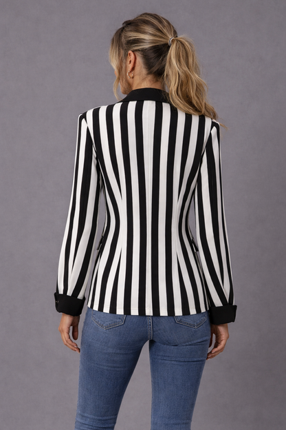 Blazer Elegancia Rayada