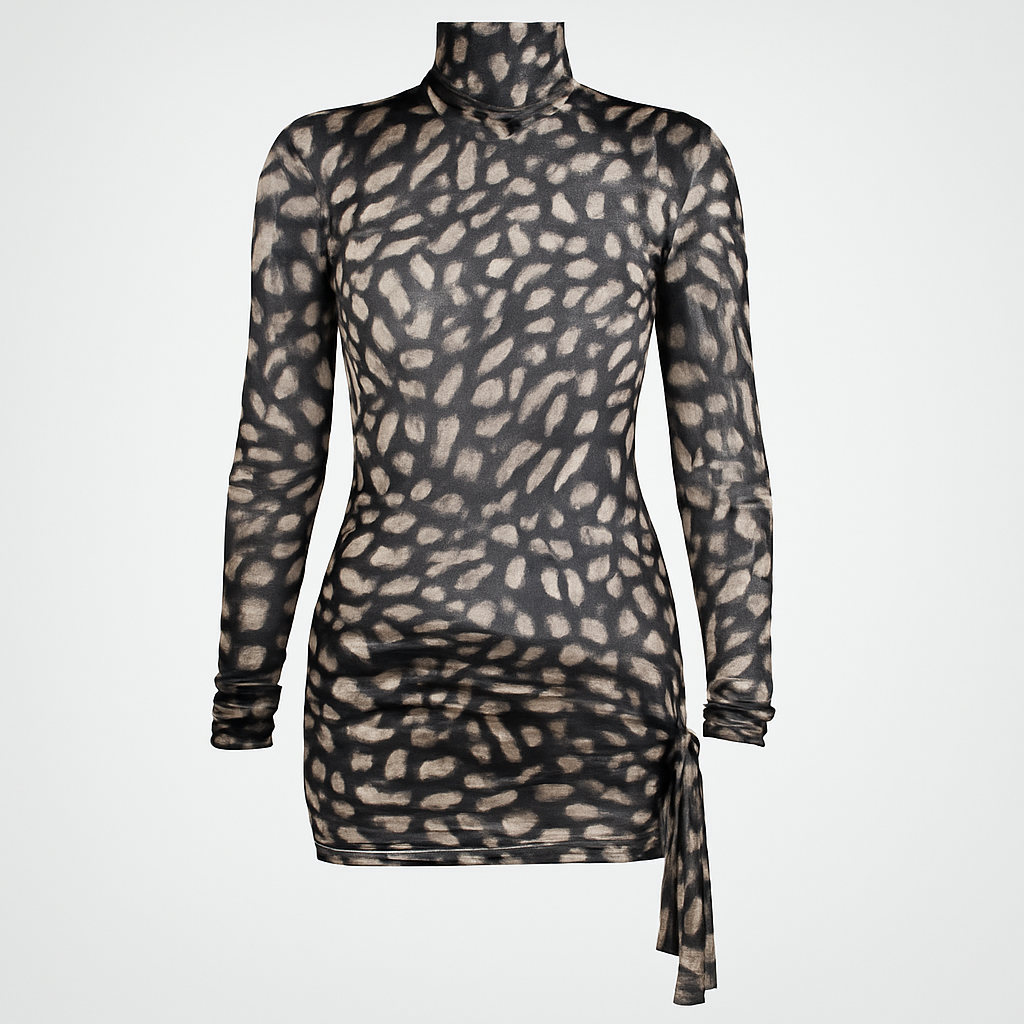 Vestido Leopard Chic