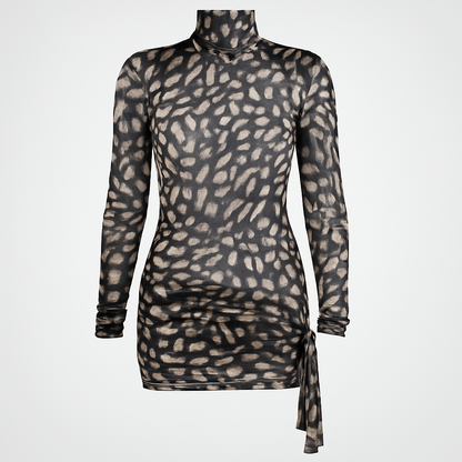 Vestido Leopard Chic
