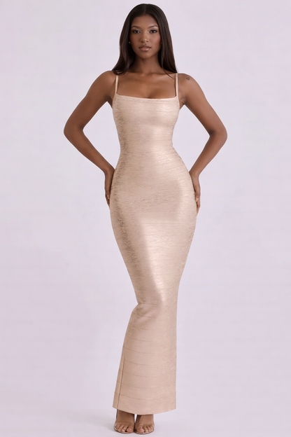 Vestido Musa Dorada
