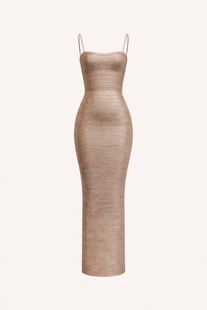 Vestido Musa Dorada