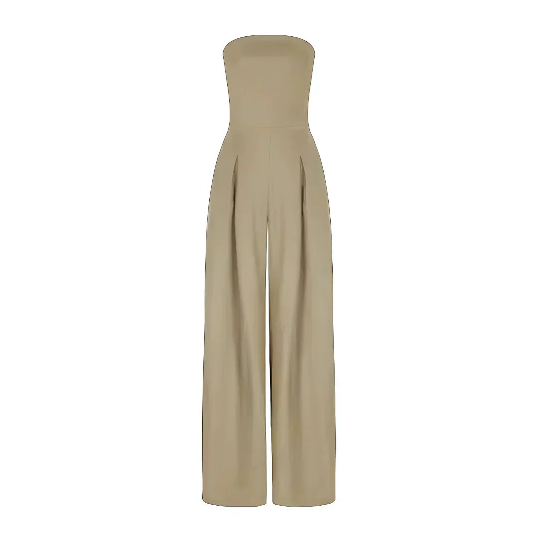 Tuta Intera con Corsetto Senza Spalline