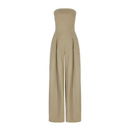 Tuta Intera con Corsetto Senza Spalline