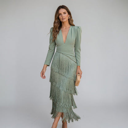 Sofia | Vestito con Frange