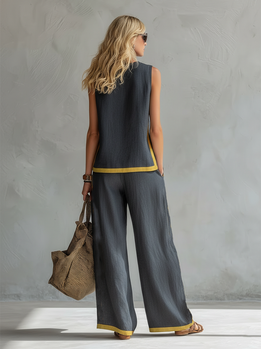 Leila - Completo Elegante di Due Pezzi