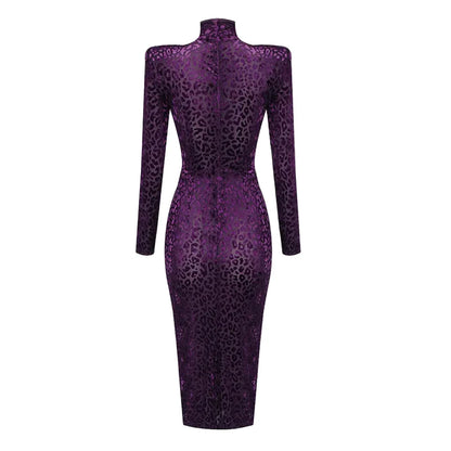 Vestido Leopard Glow