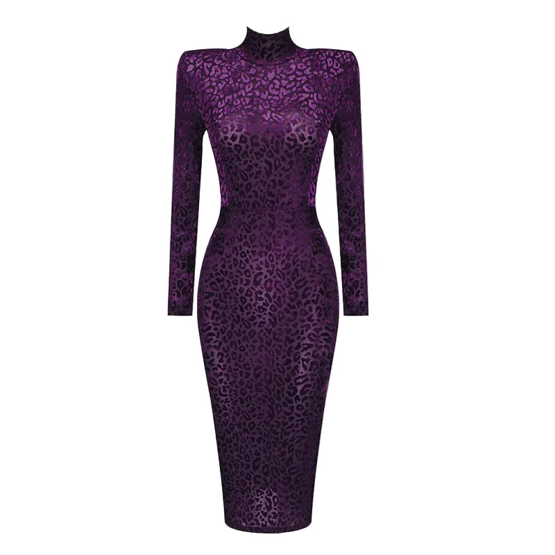 Vestido Leopard Glow