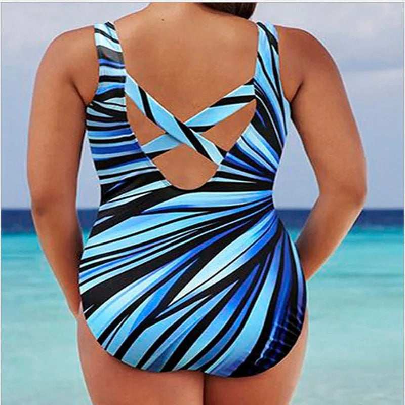 Lina | Il tuo monokini push-up a righe per un look estivo femminile