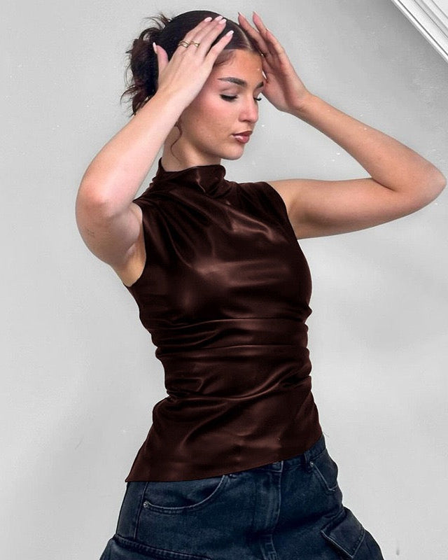 ARIA | Top in Pelle Luxe